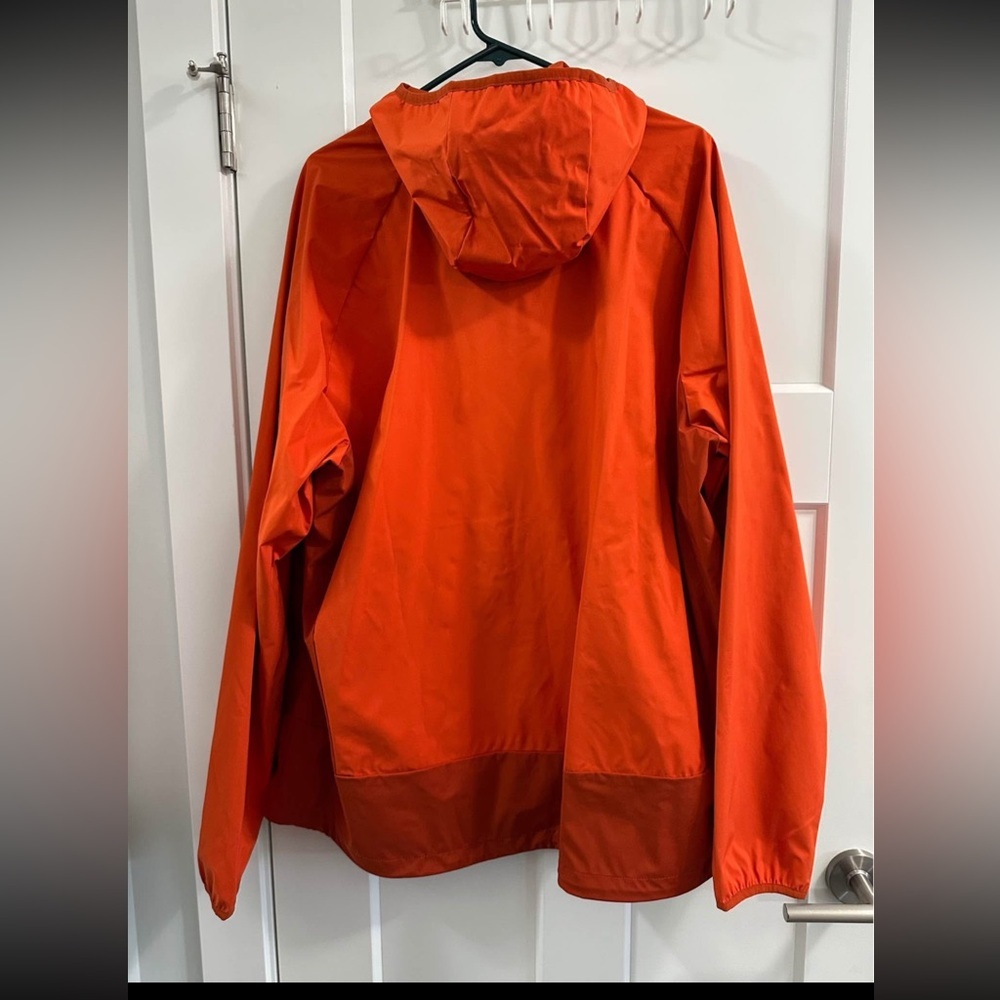 Men's Orange Performance Jacket - Picture 2 of 4